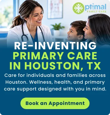 Optimal Family Care advertisement